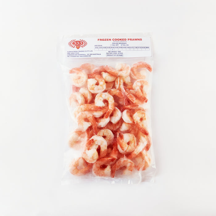 Cooked Prawn Cutlets size 26/30. 700gr x 10 bags/CARTON