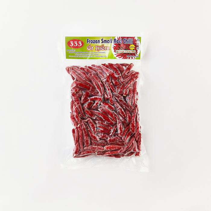 Frozen Red Chili . 500gr x 10 bags/CARTON