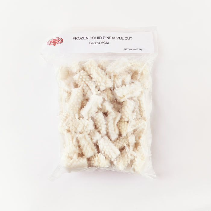 illex Squid Fillet Pineapple Cut 5kg/box