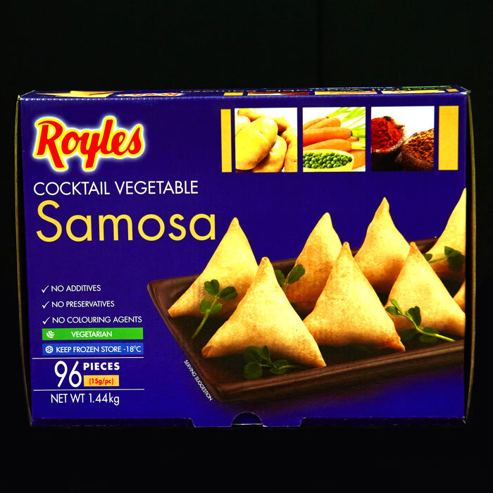 Cocktail Vegetable Samosa  . 96pieces x 8boxes/CARTON